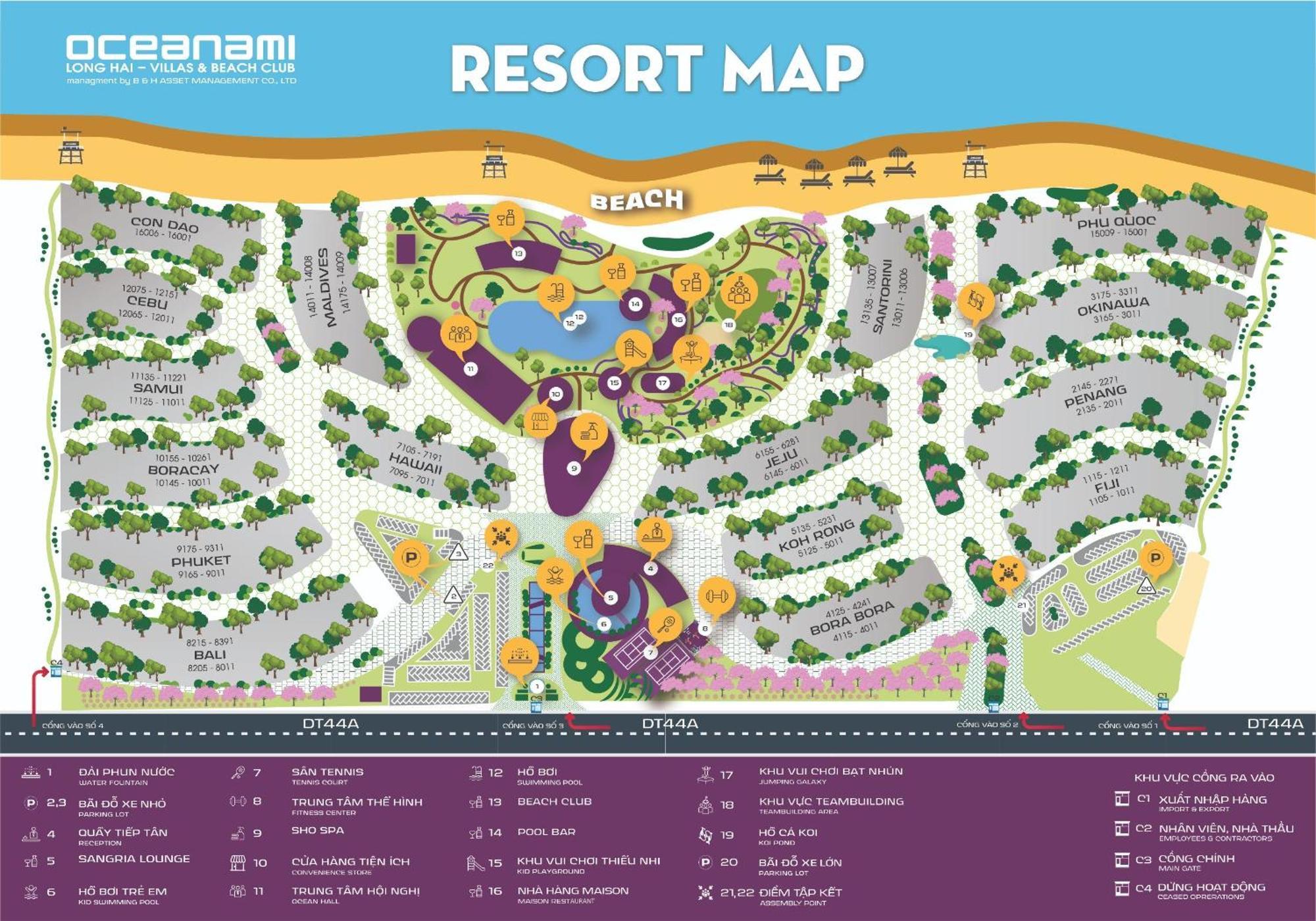 Oceanami Resort & Beach Club Long Hai Luaran gambar